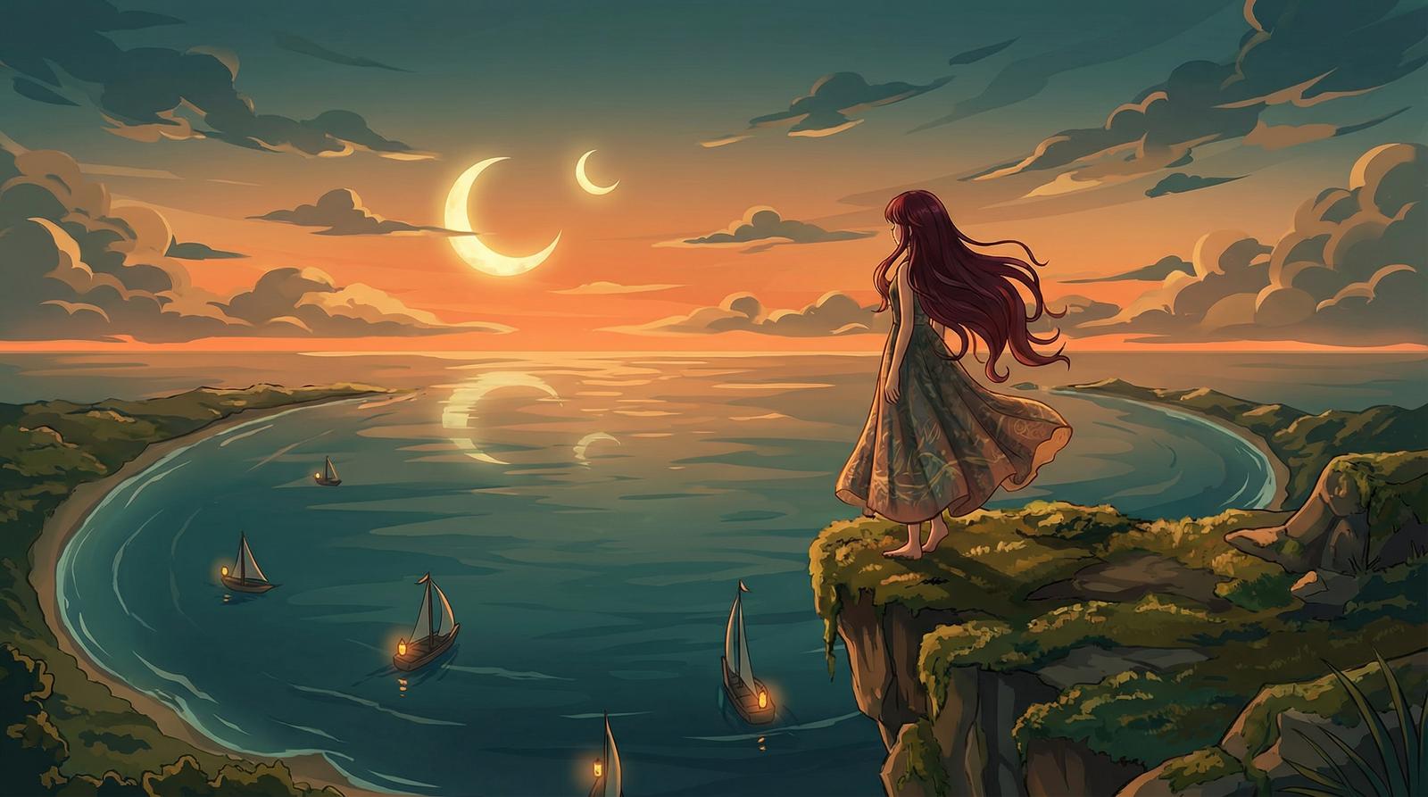 51视频原创动漫短片-月湾少女